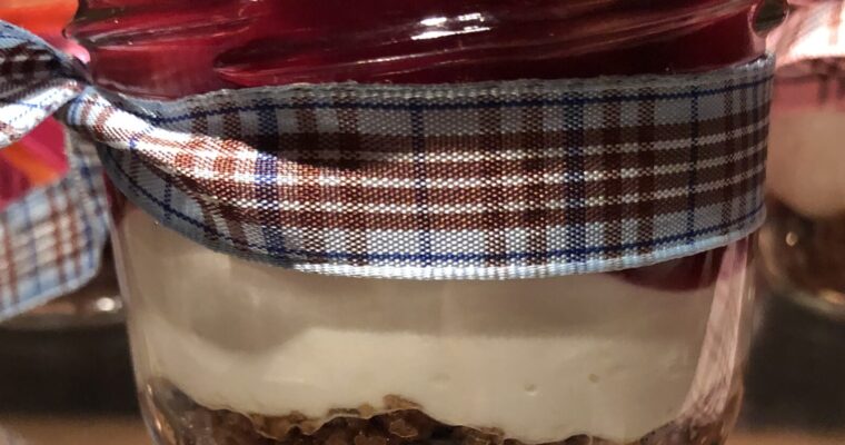 Classic Cherry Cheesecake