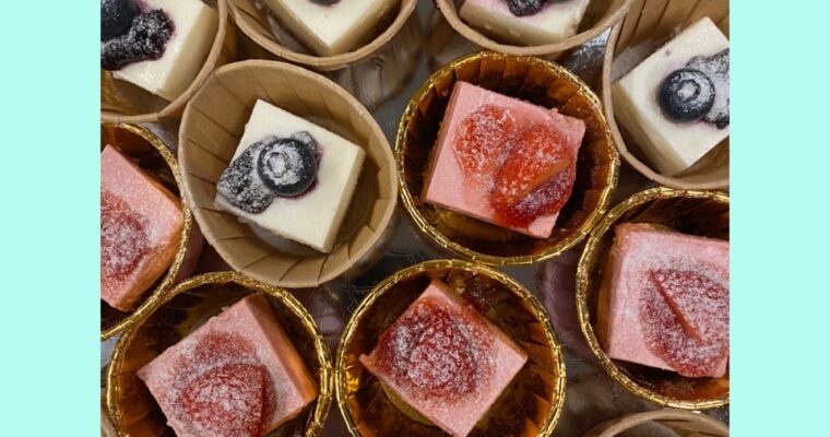 Aardbei / Limoncello Kwarktaartjes